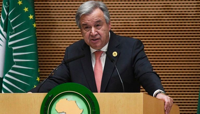 الأمين العام للأمم المتحدة أنطونيو جوتيريس 