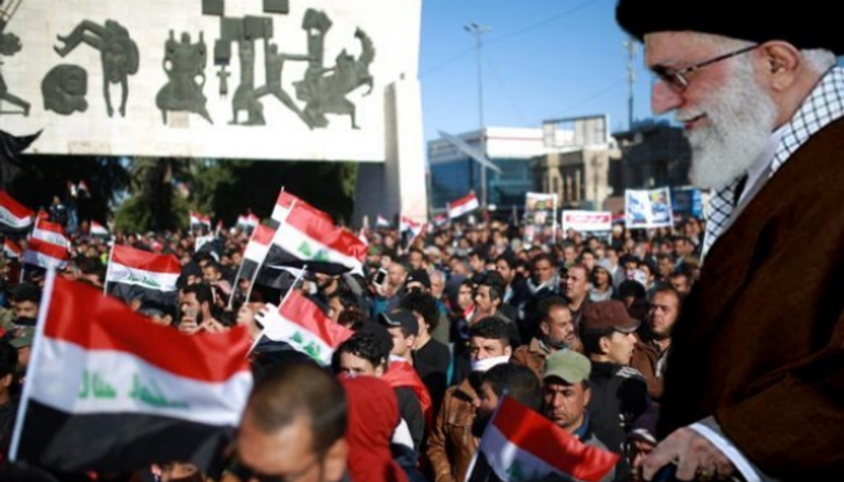 الاحتجاجات العراقية نددت بالنفوذ الإيراني