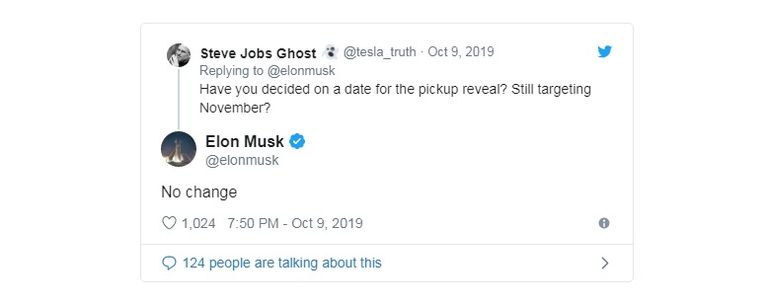 تصميم غير رسمي لشاحنة تسلا