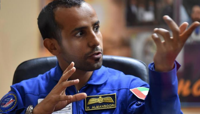 هزاع المنصوري أول رائد فضاء عربي يصل إلى محطة الفضاء الدولية