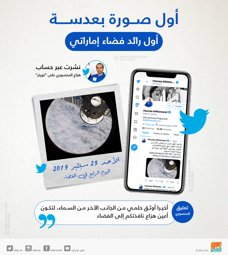 رائد الفضاء الإماراتي هزاع المنصوري