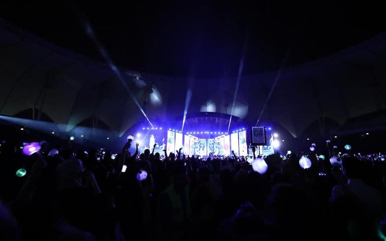 الحفل شهد حضوراً جماهيرياً ضخماً