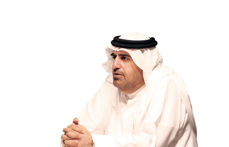 جمال بن حويرب، المدير التنفيذي لمؤسَّسة محمد بن راشد آل مكتوم للمعرفة شعار تحدي الأمية