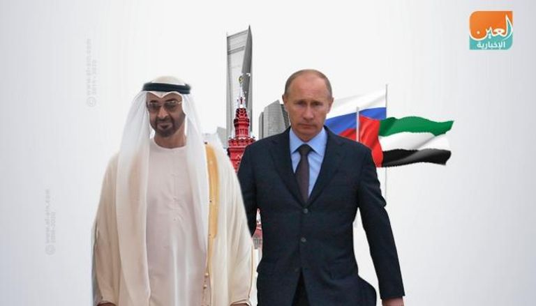 الشيخ محمد بن زايد آل نهيان والرئيس فلاديمير بوتين