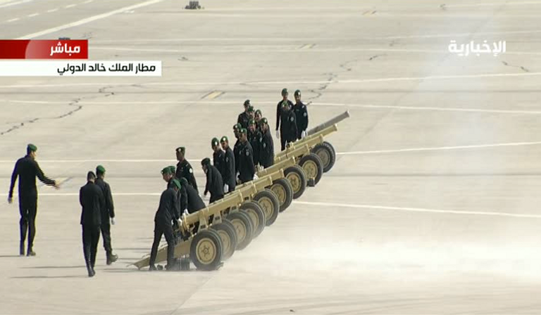 العاهل السعودي يستقبل فلاديمير بوتين