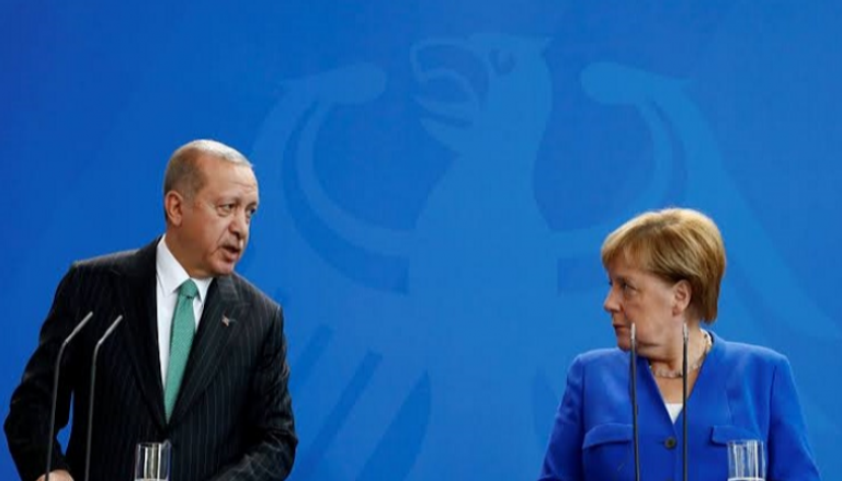 لقاء سابق لميركل وأردوغان - أرشيفية