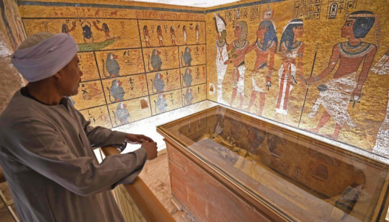 مقبرة الملك توت عنخ آمون - أرشيفية