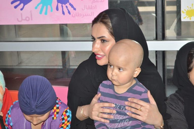 الوفد الإماراتي في مخيم اللاجئين بالأردن