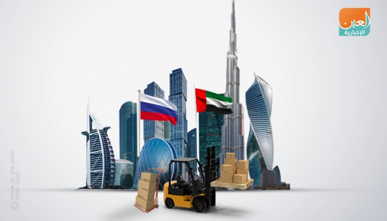 تبادل تجاري قوي بين الإمارات وروسيا