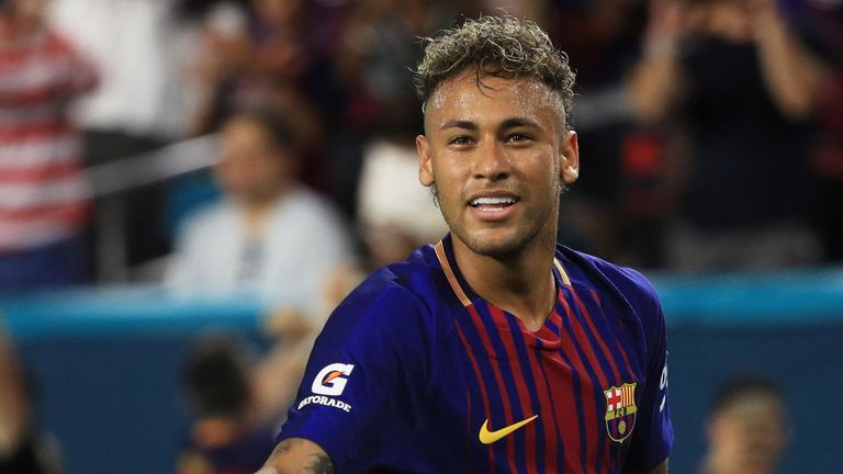 نيمار دا سيلفا لاعب برشلونة السابق أنسو فاتي موهبة برشلونة