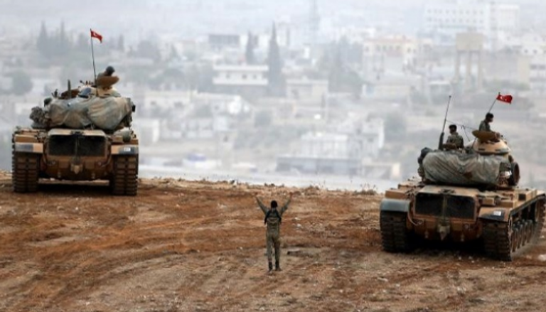 قوات تركية تشن عدوانها على الشمال السوري
