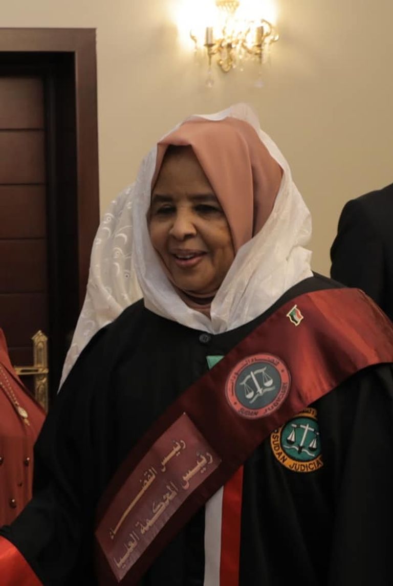 نعمات عبدالله محمد رئيس قضاء السودان