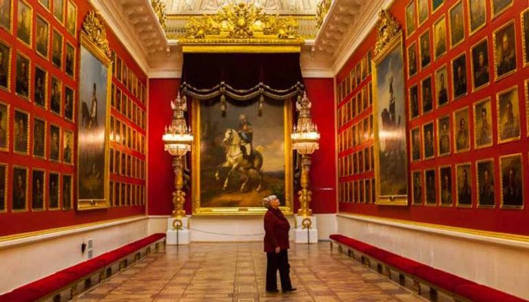 "هيرميتاج" يمتلك أكبر مجموعة من اللوحات في العالم