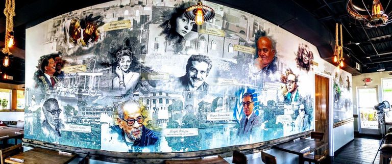 دينا دانيال صاحبة المطعم المصري في فيرجينيا