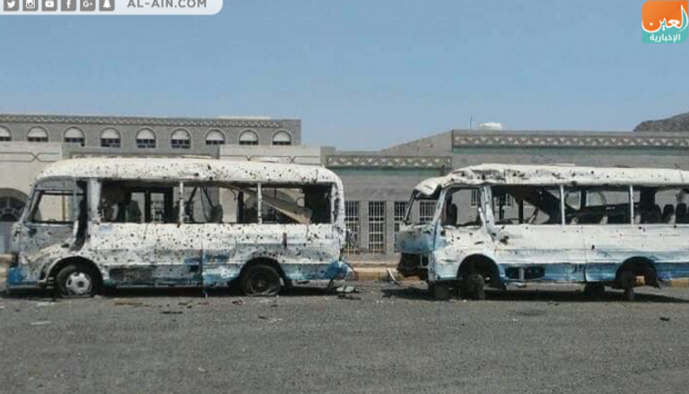 مركبات دمرها قصف مليشيا الحوثي تتحول إلى مشاريع لخدمة الأهالي