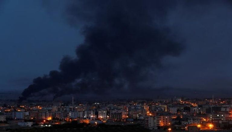 العدوان التركي على مدينة رأس العين السورية - رويترز 