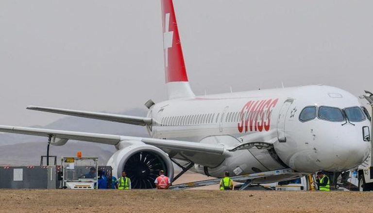 مطار مرسى علم المصري يستقبل أولى رحلات الخطوط السويسرية