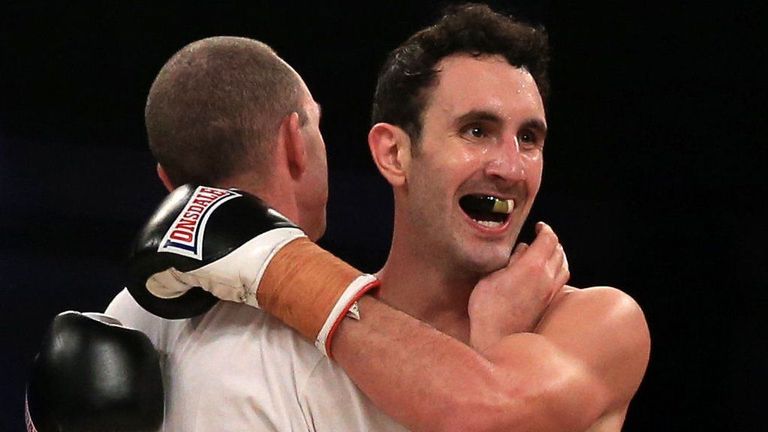 باتريك داي في حلبة الملاكمة