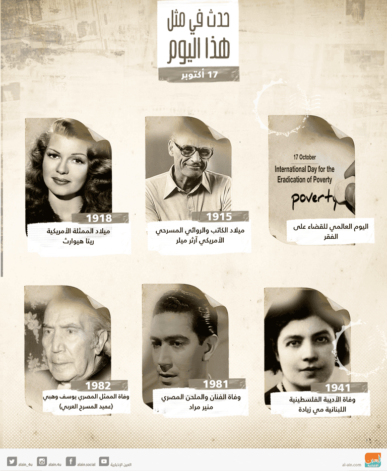 حدث في يوم 17 أكتوبر