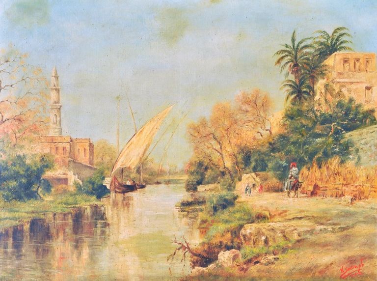 الكعبة المشرفة تظهر في معرض