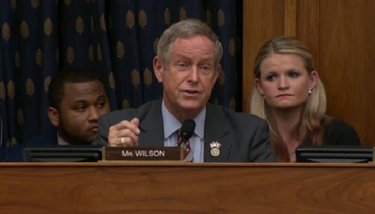 جو ويلسون عضو الكونجرس الأمريكي