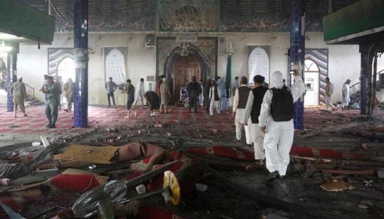 تفجير انتحاري داخل مسجد بأفغانستان - أرشيفية