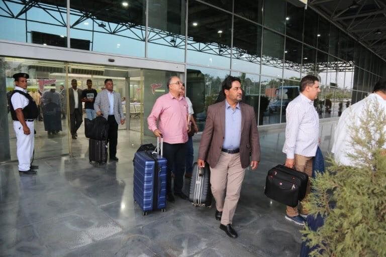 وفد البرلمان الليبي بمجلس النواب المصري