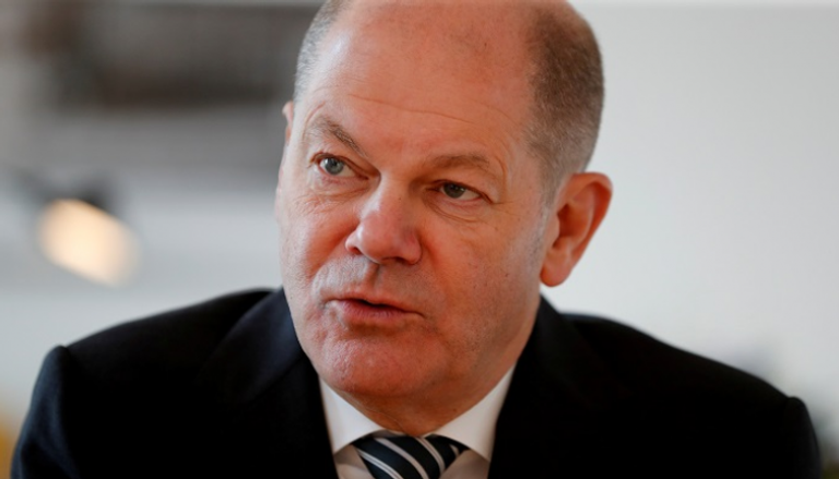 أولاف شولتس وزير المالية الألماني - رويترز