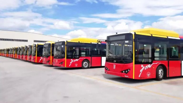 حافلات BYD الصينية 