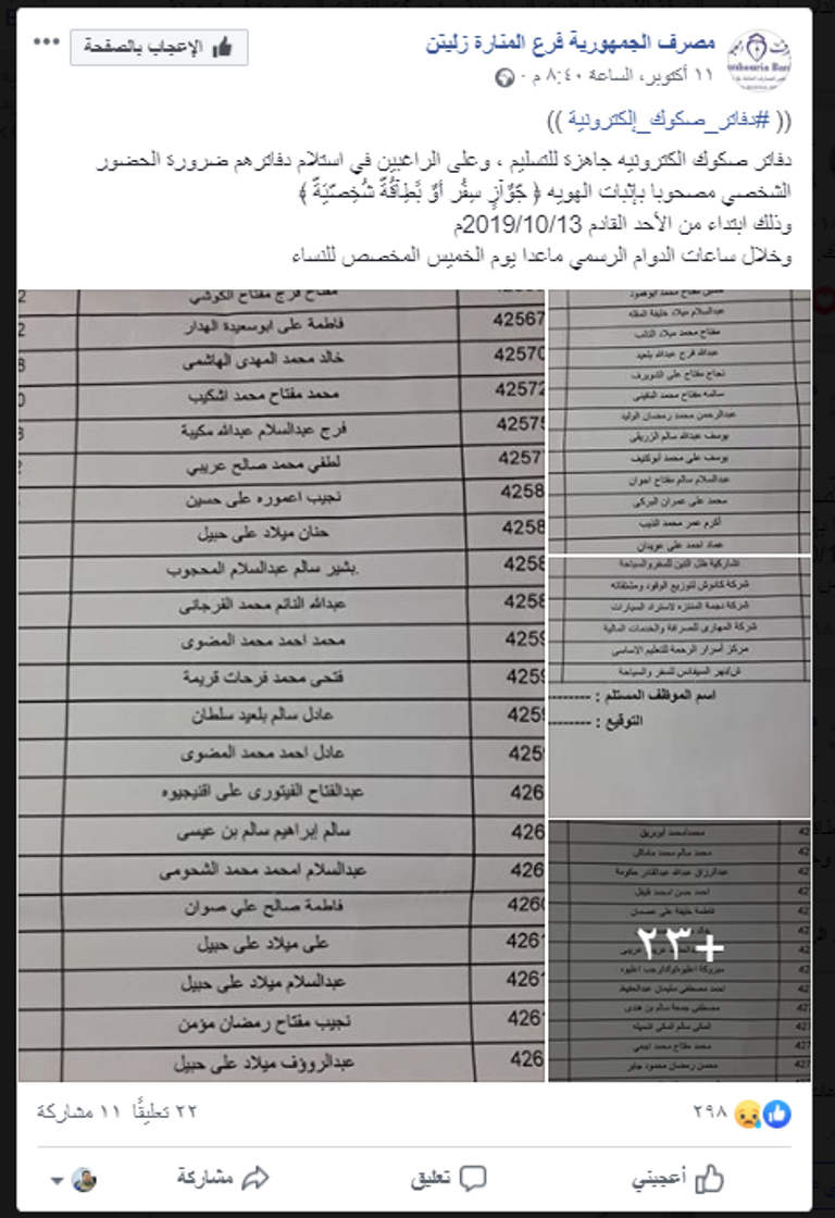 مصرف ليبيا المركزي اكتفى بتوصيات للبنوك المخالفة