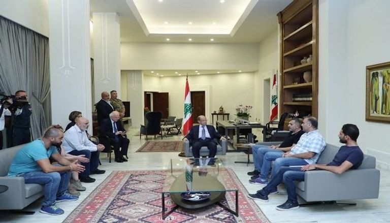 مظاهرات لبنان