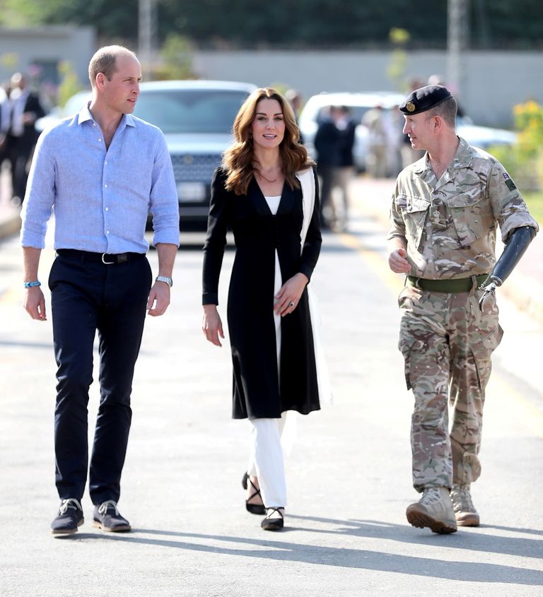 الأمير وليام وزوجته كيت ميدلتون