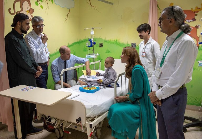 الأمير وليام وزوجته كيت ميدلتون