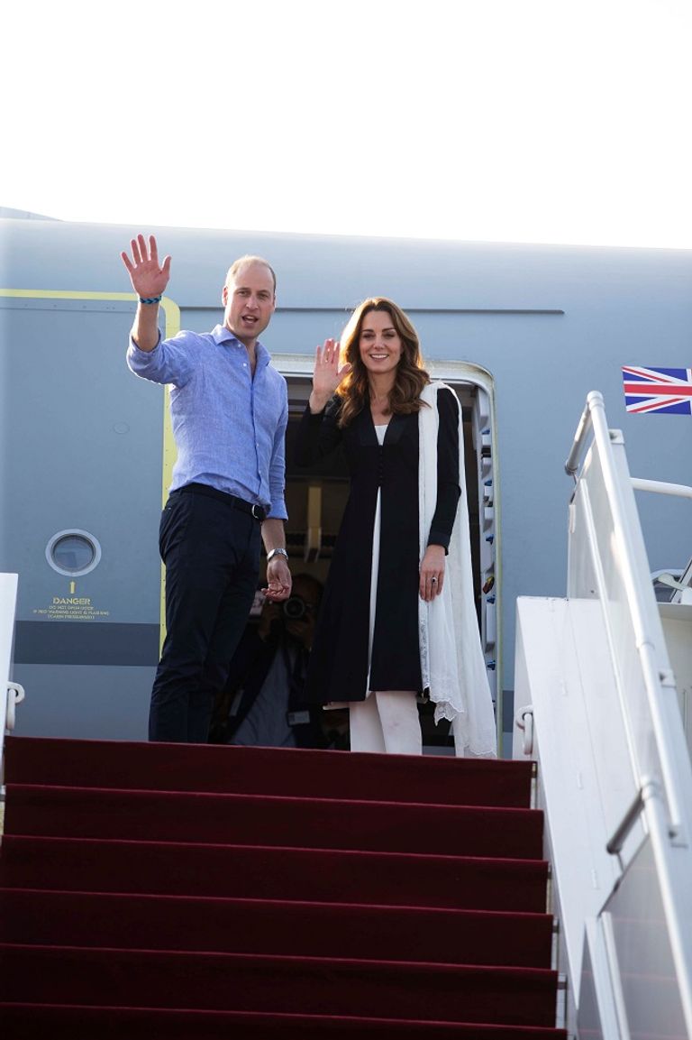 الأمير وليام وزوجته كيت ميدلتون