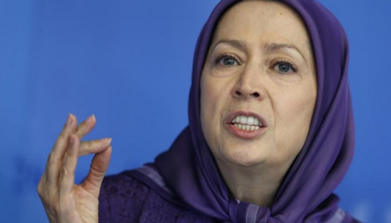 مريم رجوي رئيسة المجلس الوطني للمقاومة الإيرانية