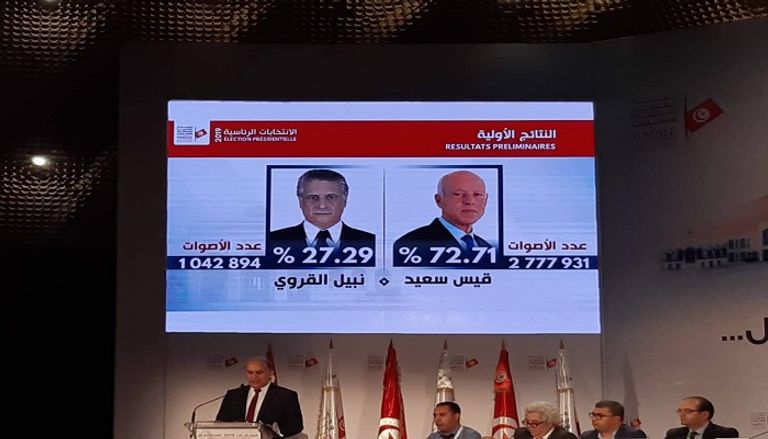 الرئيس التونسي المنتخب قيس سعيد