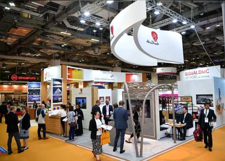 شاركت دائرة الثقافة والسياحة في أبوظبي في النسخة الـ12 من معرض بورصة السياحة العالمية – آسيا أبوظبي الوجهة السياحة الأولى في الشرق الأوسط