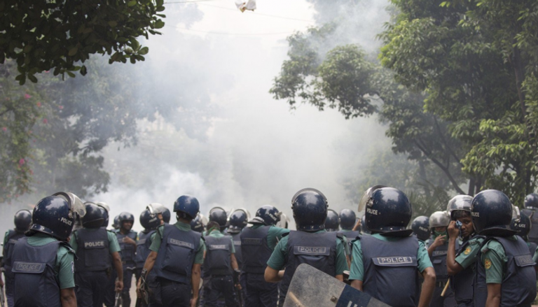 قوات من الشرطة في بنجلاديش - أرشيفية
