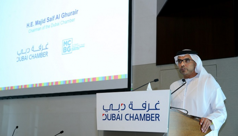 رئيس مجلس إدارة غرفة تجارة وصناعة دبي خلال كلمته