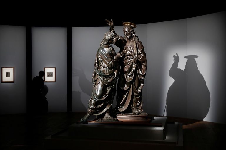 إحدى اللوحات التي يضمها المعرض