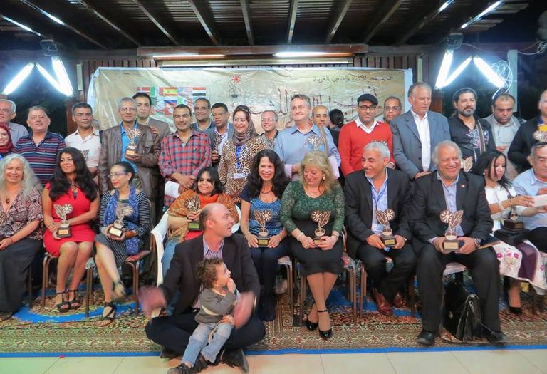 من فعاليات المهرجان ( أرشيف ) شعار مهرجان طنطا للشعر