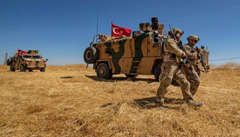 انتشار آليات عسكرية تركية في شمال سوريا