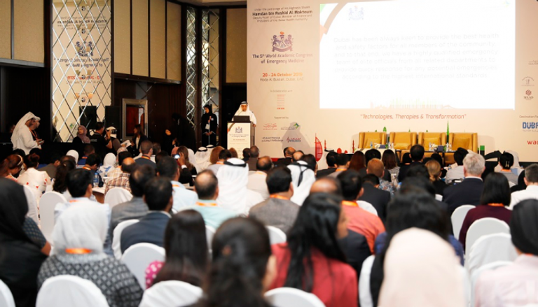 انطلاق المؤتمر العالمي الـ5 لطب الطوارئ في دبي