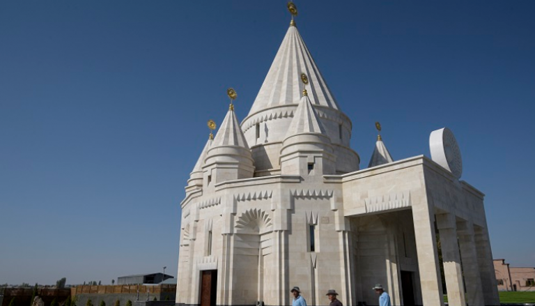 معبد للإيزيديين في أرمينيا 