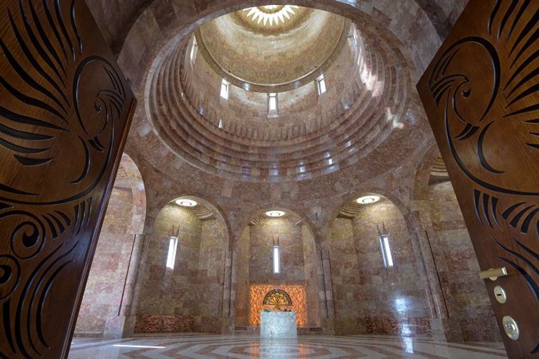 معبد للإيزيديين في أرمينيا 