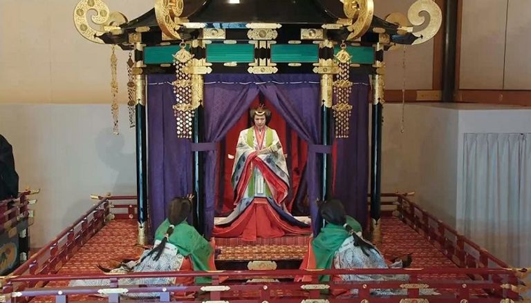 جانب من مراسم تنصيب إمبراطور اليابان