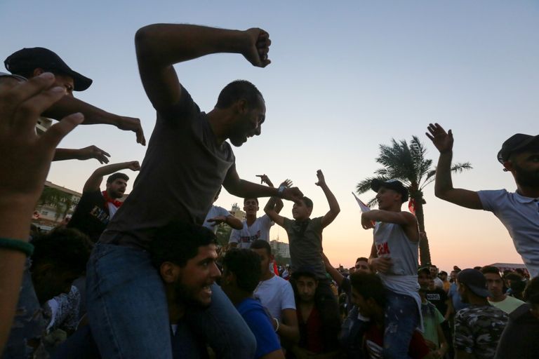 الاحتجاجات في طرابلس - الفرنسية