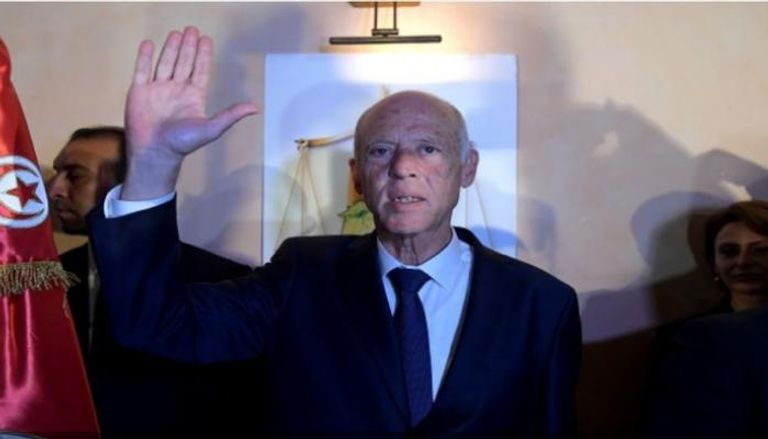الرئيس التونسي المنتخب قيس سعيد - أ ف ب