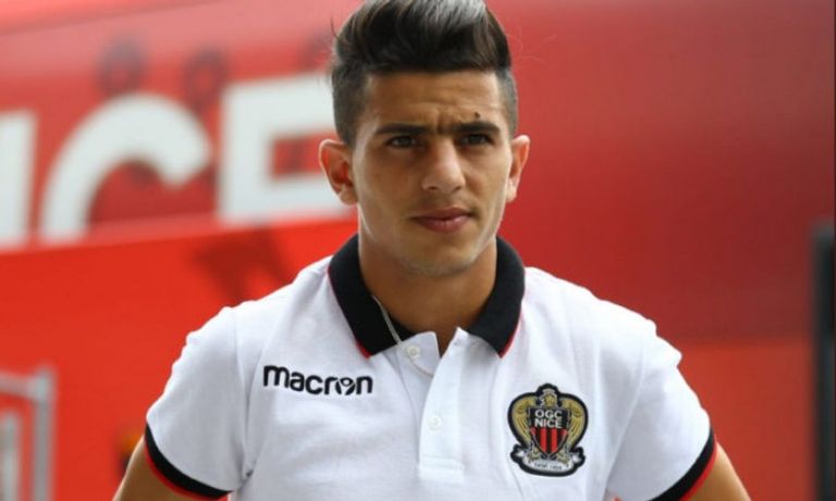 يوسف عطال ظهير نيس الفرنسي إسماعيل بن ناصر لاعب وسط ميلان