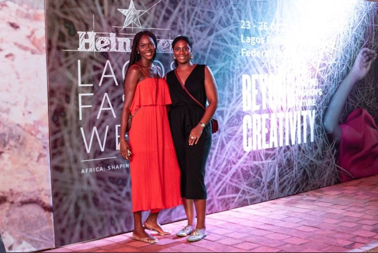 جانب من فعاليات أسبوع الموضة في لاجوس